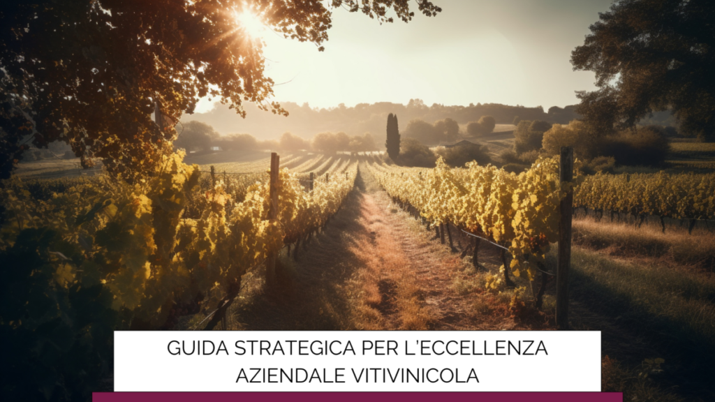 Guida strategica per l'eccellenza aziendale vitivinicola